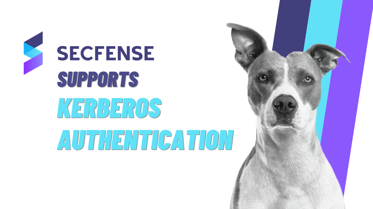 Secfense Supports Kerberos Authentication