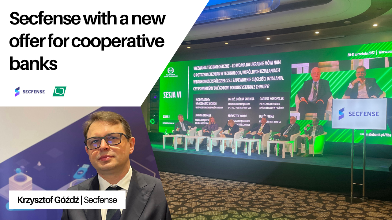 Secfense with a new offer for cooperative banks