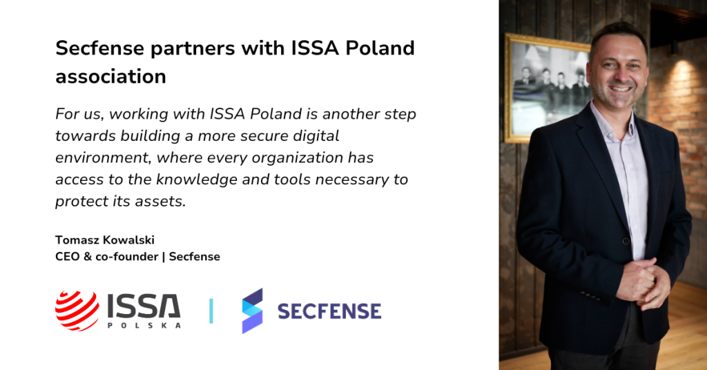 Secfense partners with ISSA Poland association