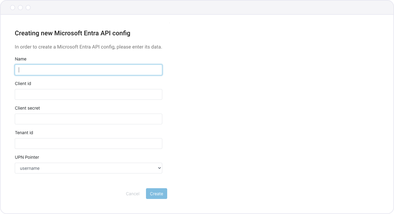 entra integration