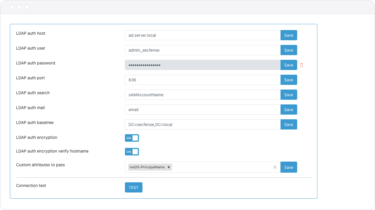 ldap integration