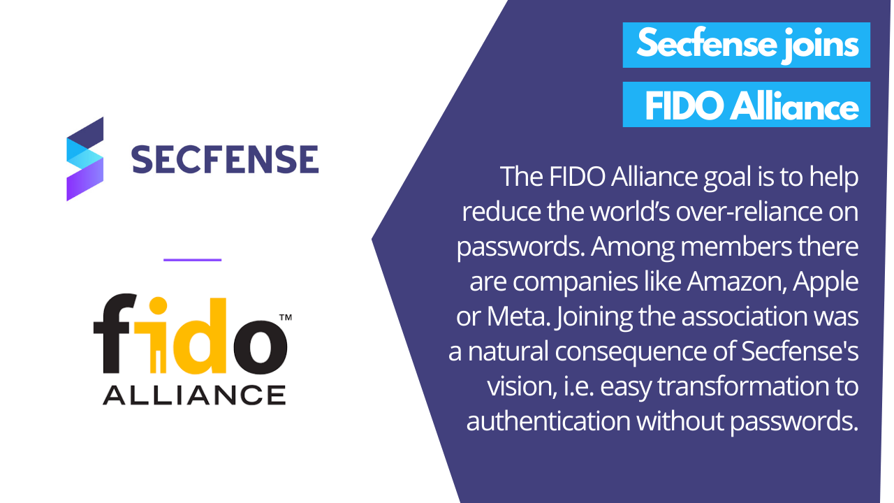 Secfense joins FIDO Alliance