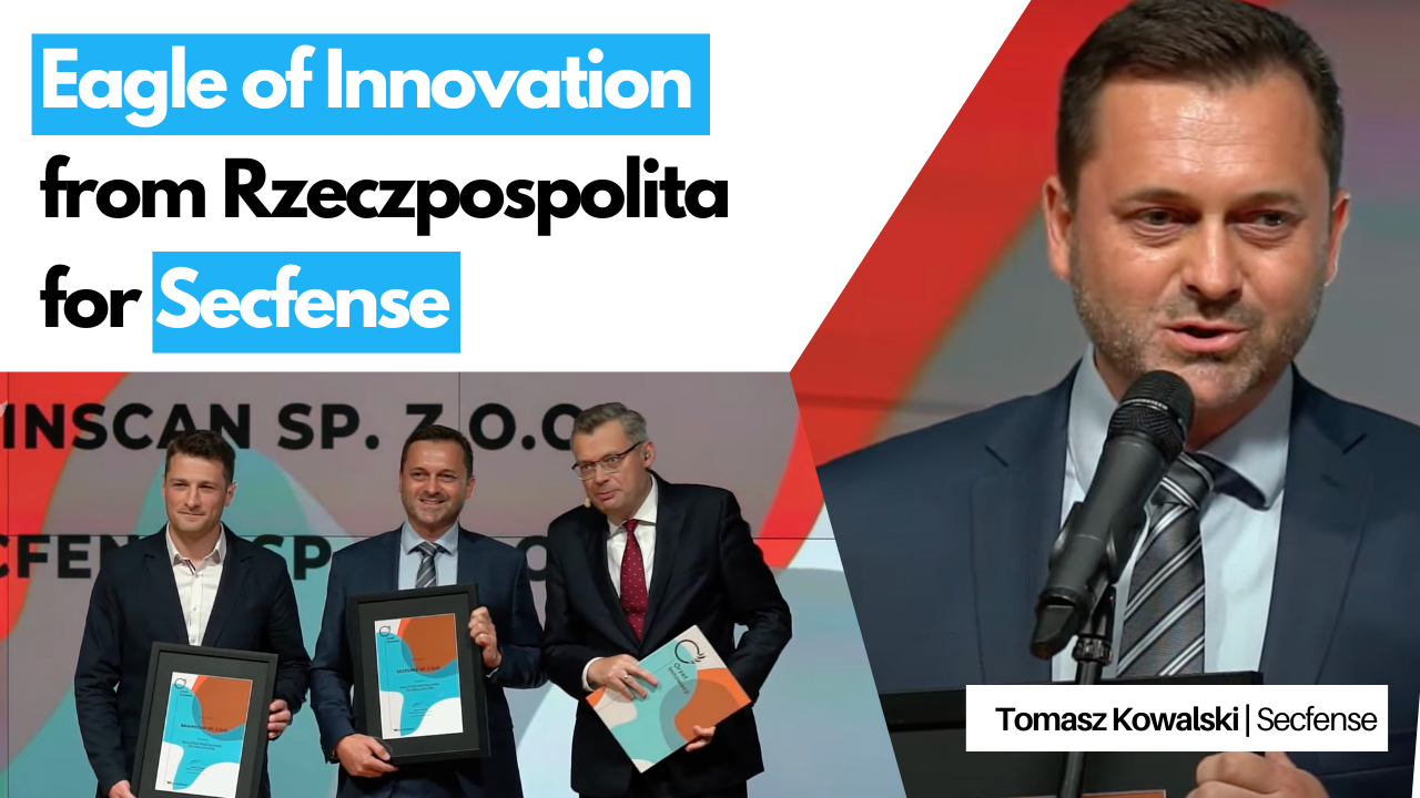 Eagle of Innovation from Rzeczpospolita for Secfense
