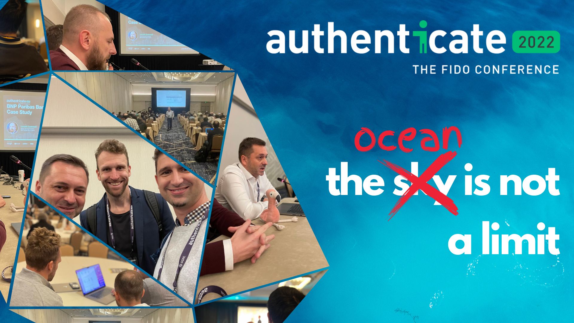 Secfense at Authenticate 2022 | The ocean is not a limit.