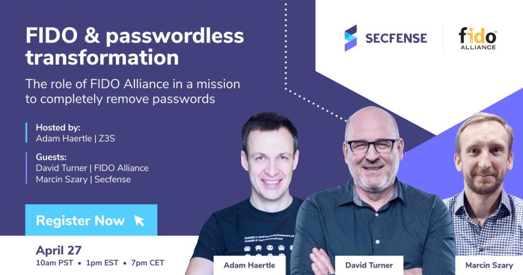 s Journey to Passwordless with FIDO