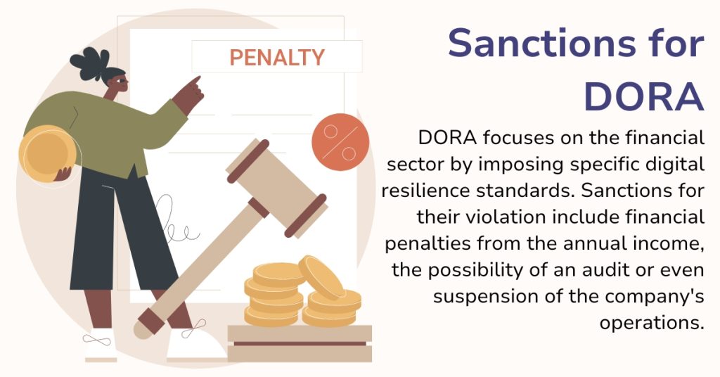 Sanctions for DORA