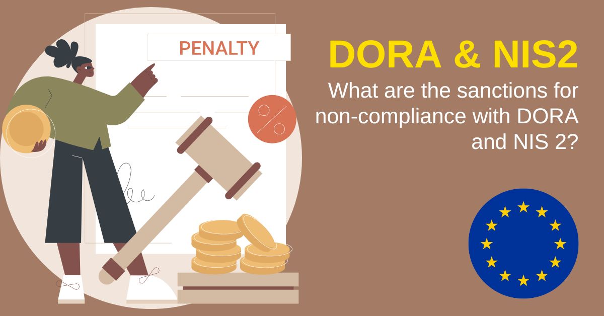 What are the sanctions for non compliance with DORA and NIS2