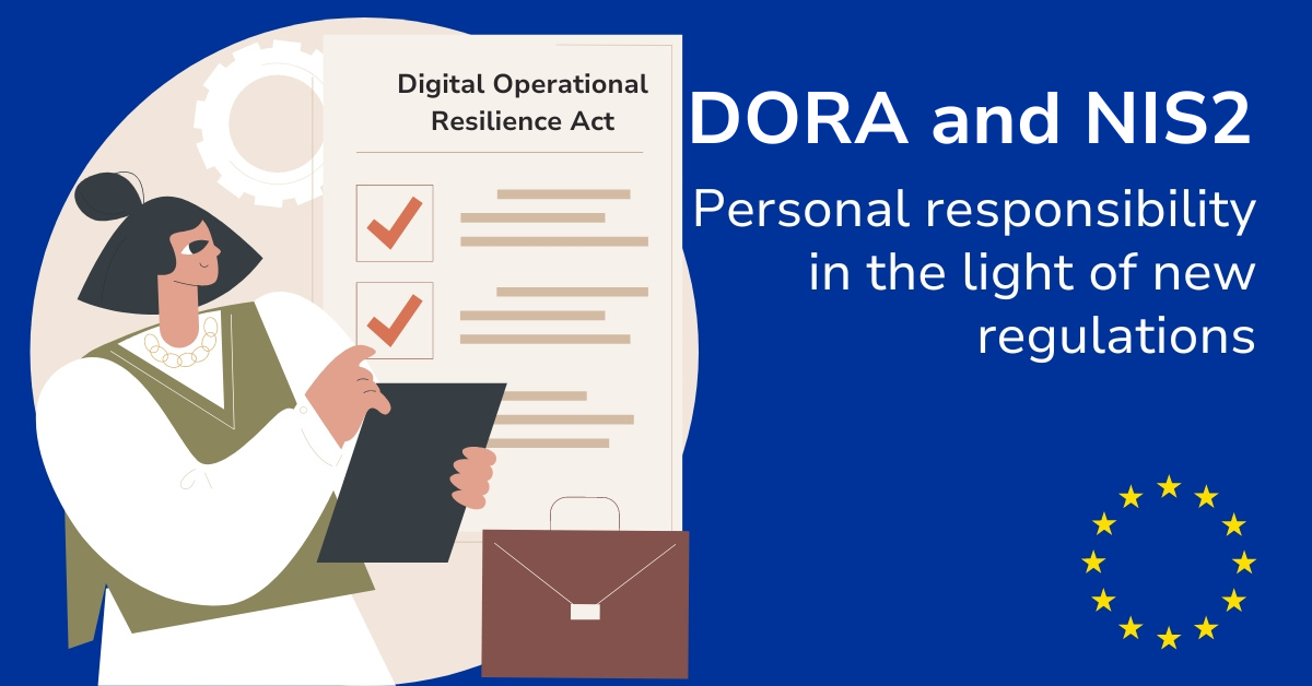 Who is responsible for complying with DORA and NIS2?