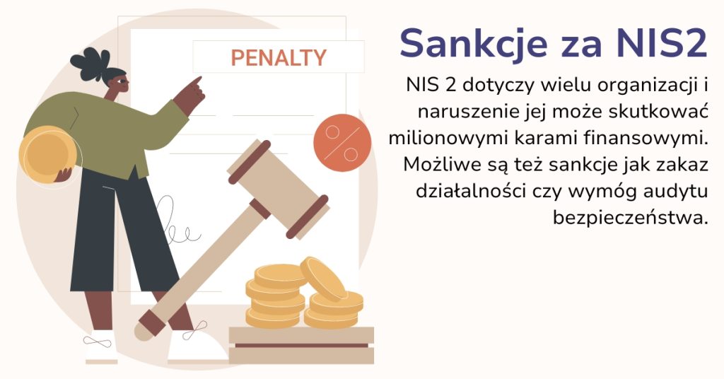 sankcje za nieprzestrzeganie NIS2