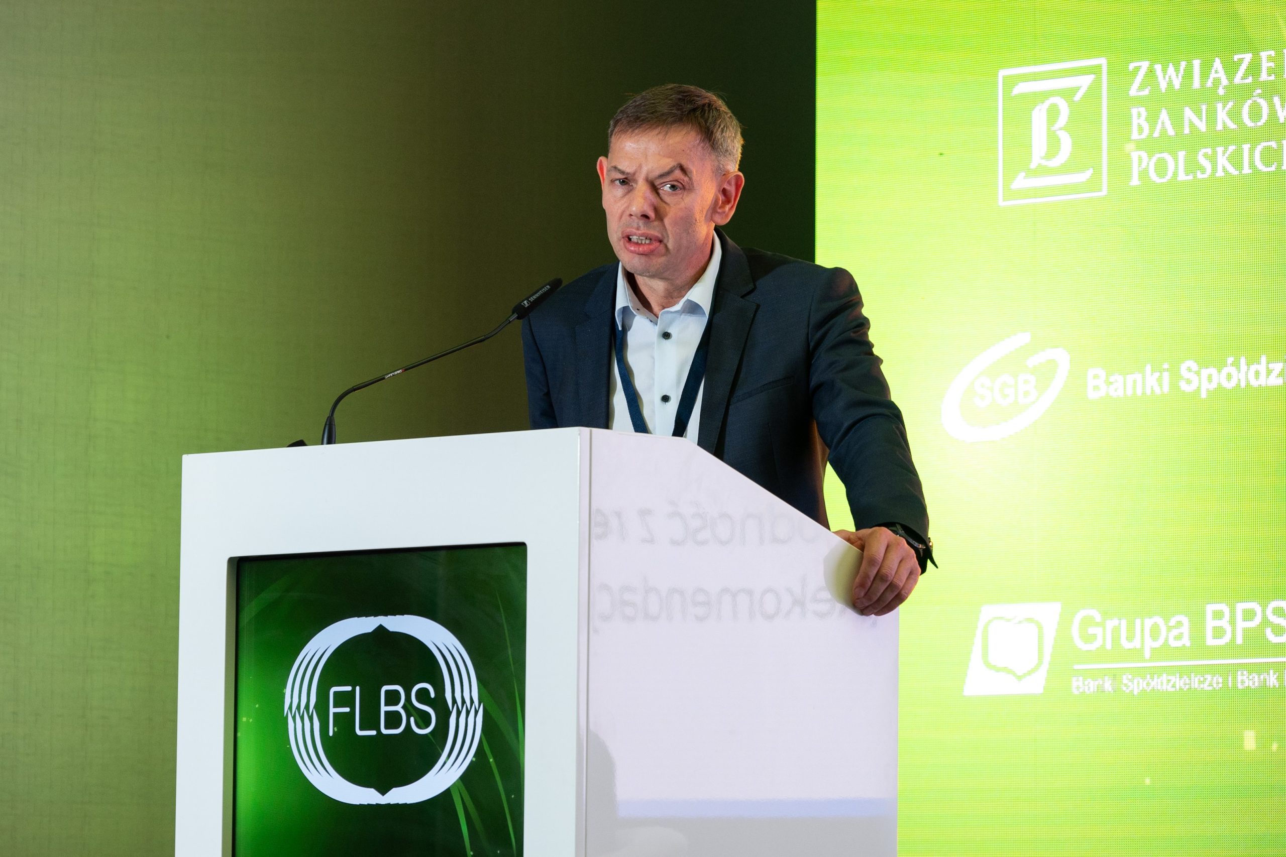 Grzegorz Głowacki – członek zarządu ds. informatyki i innowacji BS Brodnica na Forum Liderów Banków Spółdzielczych