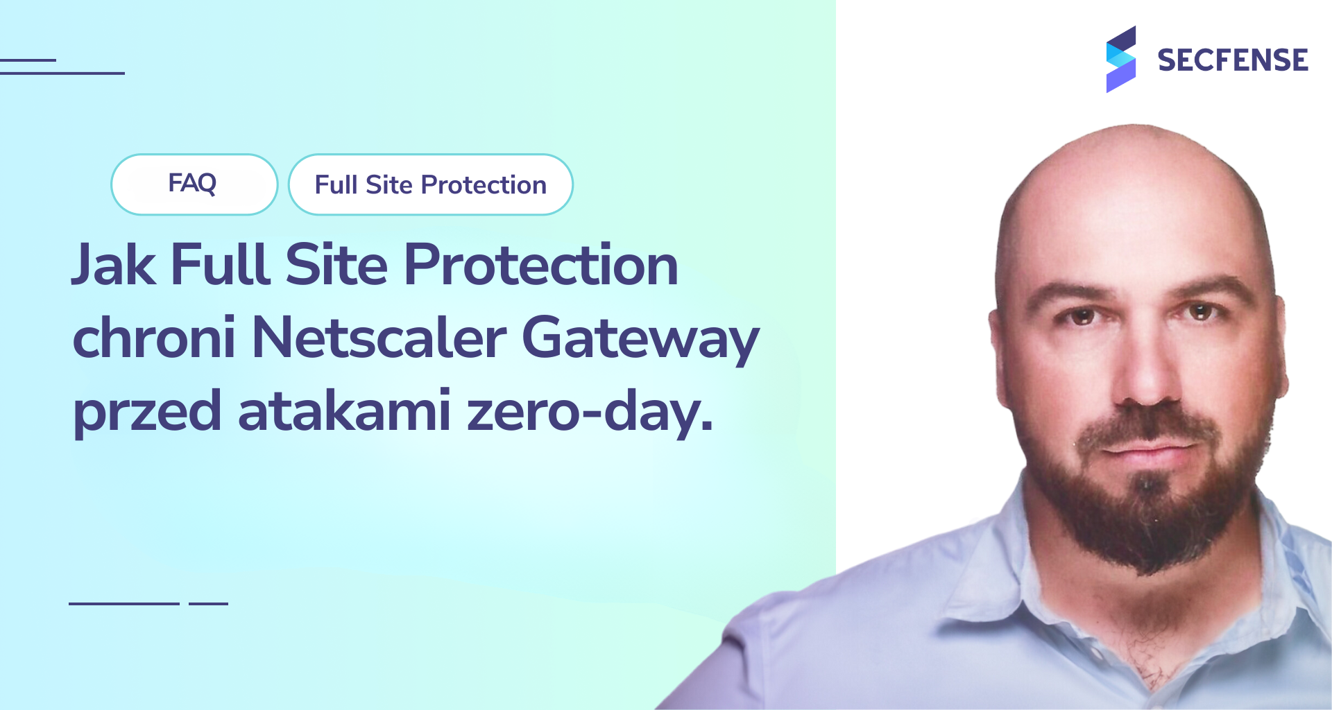 Jak Full Site Protection chroni Netscaler Gateway przed atakami zero-day.