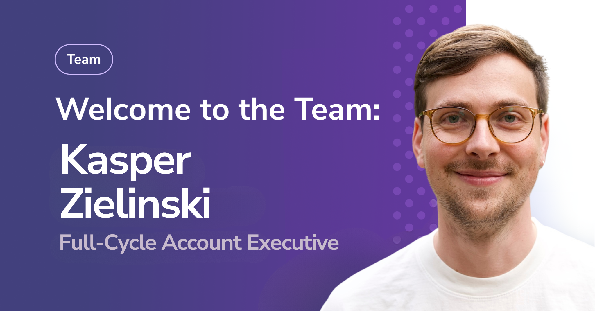 Kasper Zielinski Joins the Secfense Team as Full-Cycle Account Executive