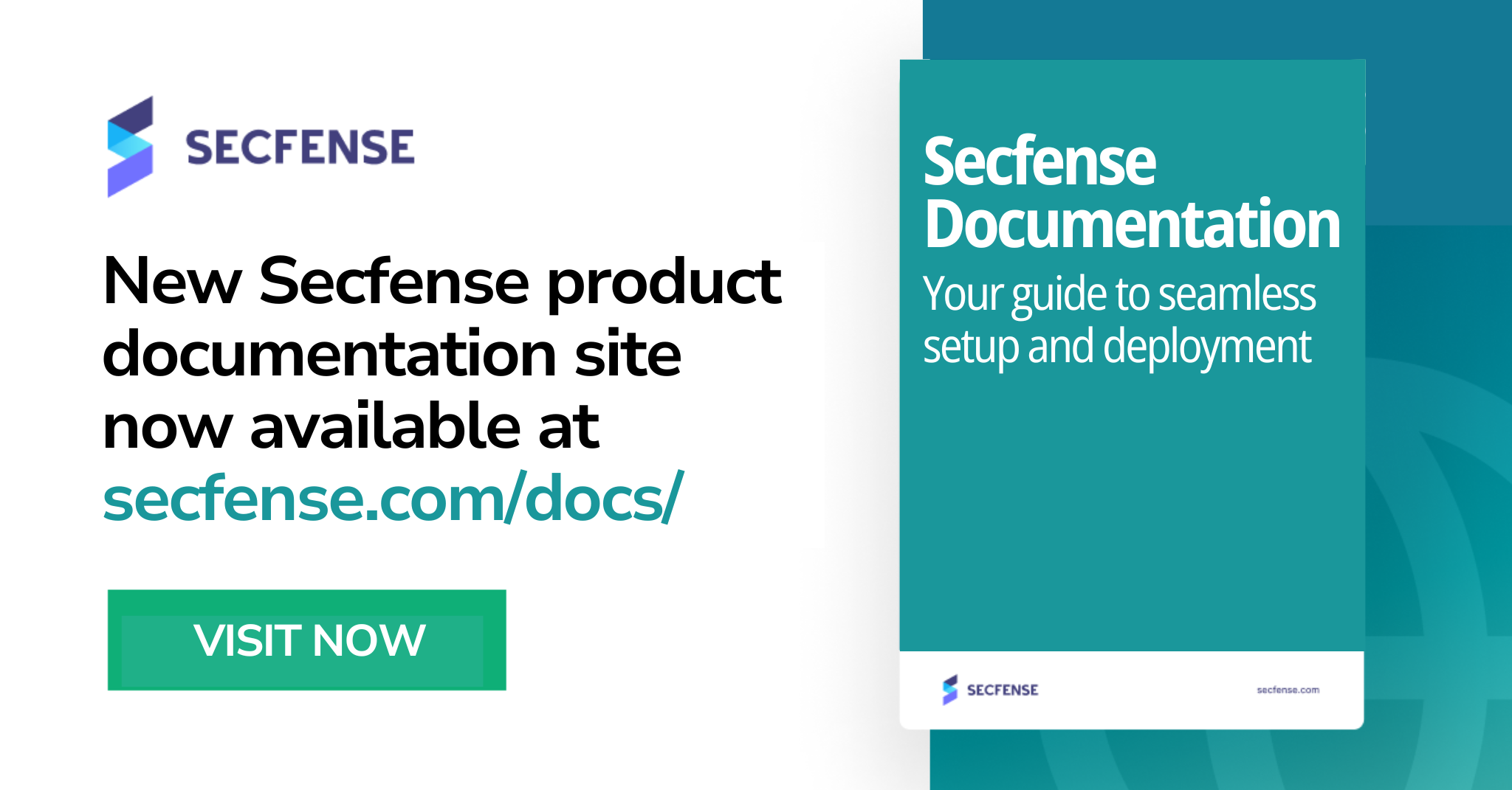 New Secfense product documentation site now available